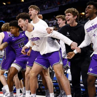 VIDEO: March Madness kicks off with 1st upset of tournament 