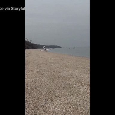 VIDEO: Emergency landing on Long Island