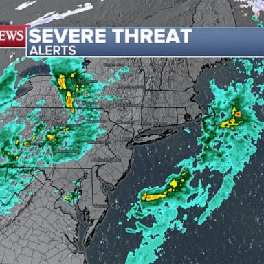 VIDEO: Severe weather threat moving across the country