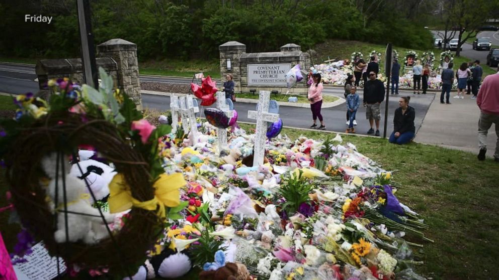 Video Funeral For Victim Of Nashville Shooting - ABC News