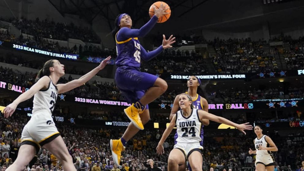 Video LSU wins the NCAA women's basketball national championship ABC News