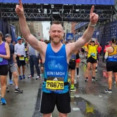 VIDEO: America Strong: Cancer survivor completes run at the Boston Marathon