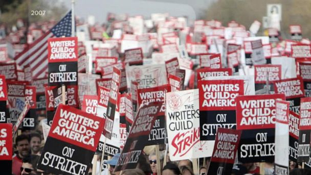 video-strike-deadline-looming-for-hollywood-screenwriters-abc-news