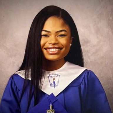 VIDEO: High school valedictorian takes the phrase 'overcoming the odds' to a new level