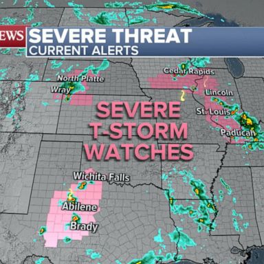 VIDEO: 12 reported tornados rip through 5 states