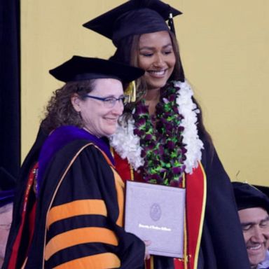 VIDEO: Sasha Obama graduates college