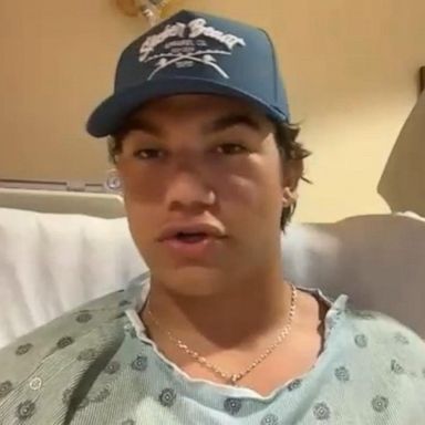 VIDEO: Florida shark attack victim speaks out from hospital bed