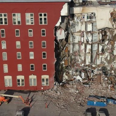 VIDEO: Iowa building collapse