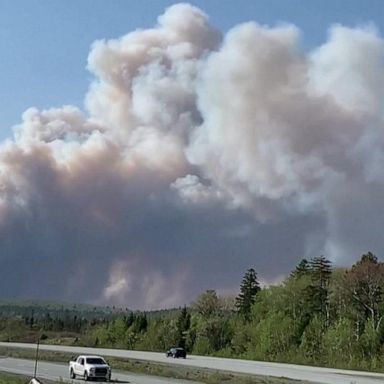 VIDEO: Canadian wildfire smoke creates air quality emergency