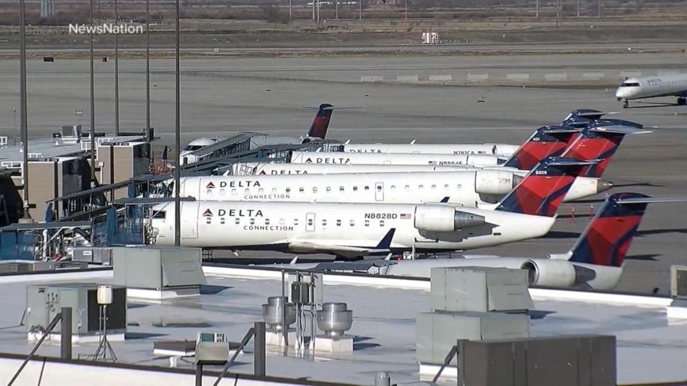 Video Delta flight diverted after slide accidentally deploys ABC News