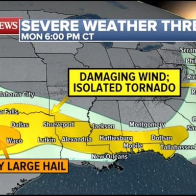 VIDEO: Severe weather to hit most of the country 