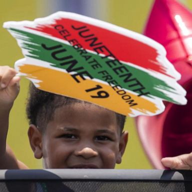 VIDEO: How communities across America celebrated Juneteenth