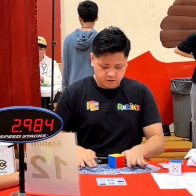 VIDEO: New Rubik's cube champion crowned