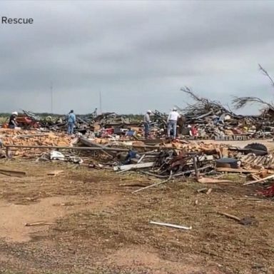 VIDEO: Severe weather continues after deadly tornado in Texas