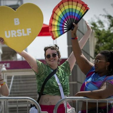 VIDEO: Pride on display all across US