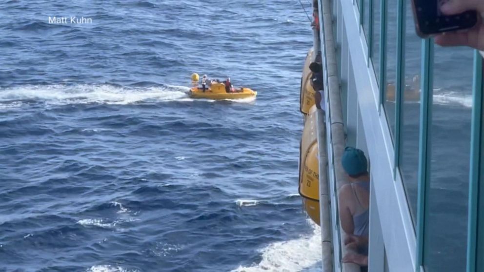 cruise passenger rescued