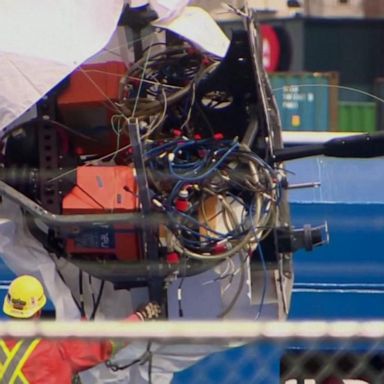 VIDEO: Titan sub debris brought ashore