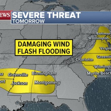 VIDEO: Millions under severe weather threat