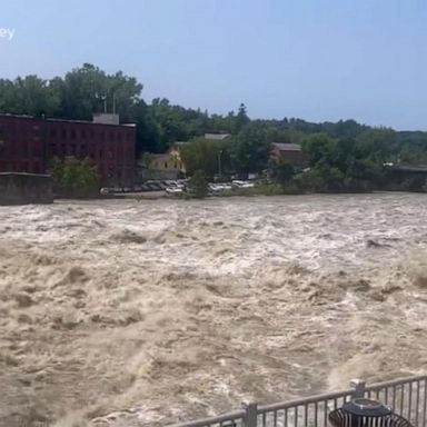 VIDEO: New storm threat for flood ravaged Northeast