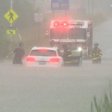 VIDEO: Five dead after family swept away in flood