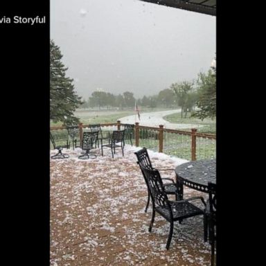 VIDEO: Severe thunderstorms threaten millions in the East