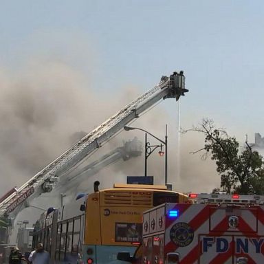 VIDEO: 2 serious fires in Brooklyn