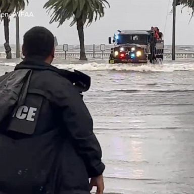 VIDEO: Hurricane Idalia slams Florida's Big Bend