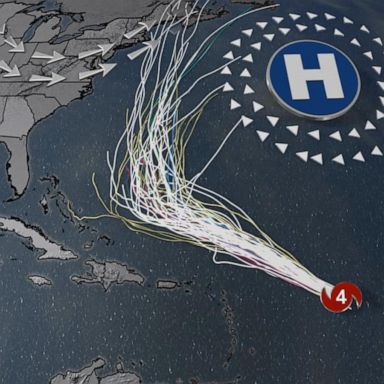 VIDEO: Hurricane Lee strengthens as it heads towards Northeast