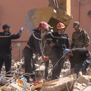 VIDEO: Morocco earthquake death toll rises as crews race to save trapped victims