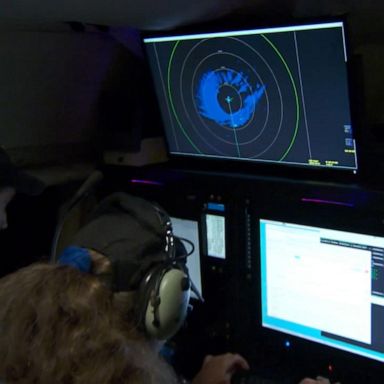 VIDEO: Getting deep into the storm with the hurricane hunters