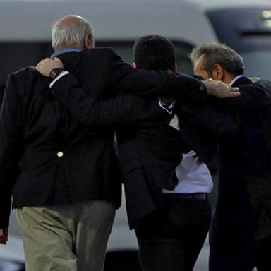 VIDEO: 5 Americans freed from Iran returning home