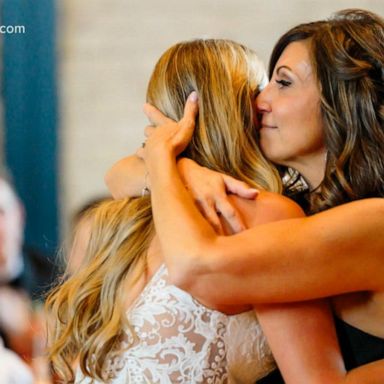 VIDEO: Mothers surprise on daughter’s wedding day