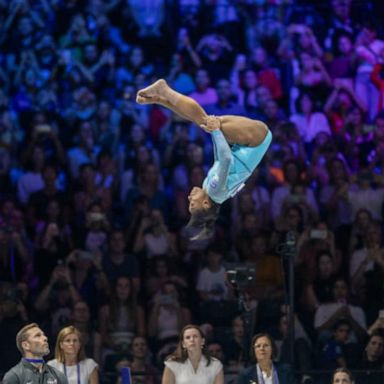 VIDEO: Simone Biles makes history with vault performance