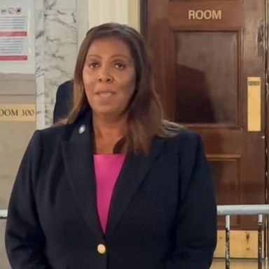 VIDEO: Letitia James says she 'will not be bullied' by Trump