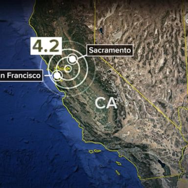 VIDEO: 4.2 magnitude earthquake hits northern California