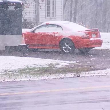 VIDEO: The Northeast sees its coldest morning since last winter