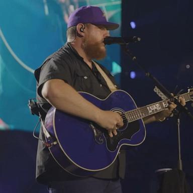 VIDEO: Luke Combs performs 'Fast Car' at CMA’s