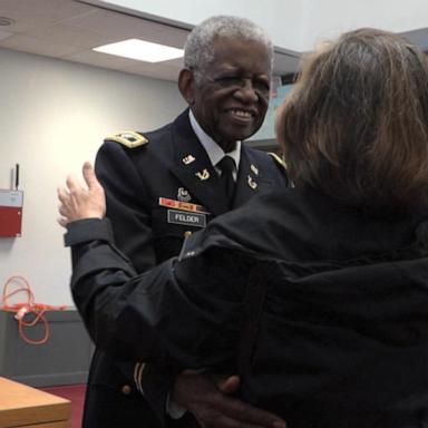 VIDEO: America Strong: Penpals meet after 56 years