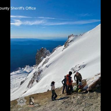 VO: Mount Hood climber rescued after steep fall