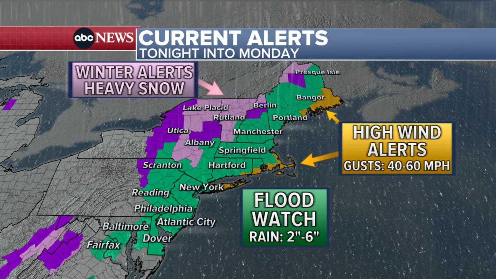 Millions in Northeast brace for severe flooding - Good Morning America