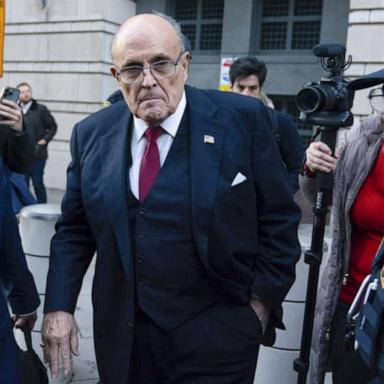 VIDEO: Rudy Giuliani files for bankruptcy