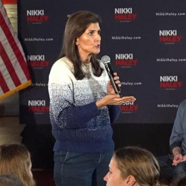 VIDEO: Nikki Haley faces backlash over town hall response