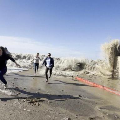 VIDEO: Massive storm heading to coastal line