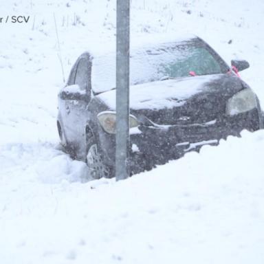 VIDEO: Major winter storm barrels across the country