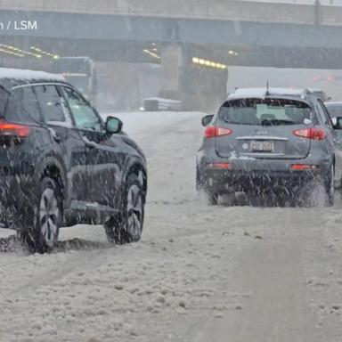 VIDEO: Major winter storm cripples Midwest, heads east