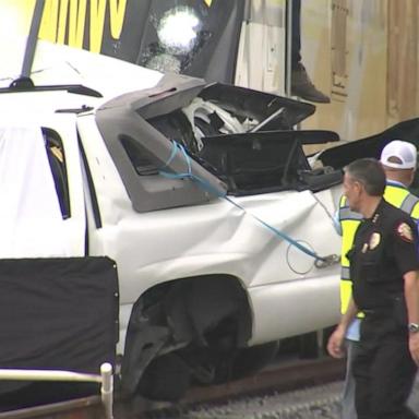 VIDEO: 1 dead in train, vehicle collision