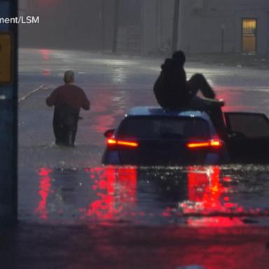 VIDEO: More heavy rain forecasted as states clean up from flooding