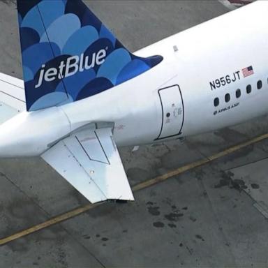 VIDEO: FAA investigating Jet Blue collision at Boston airport