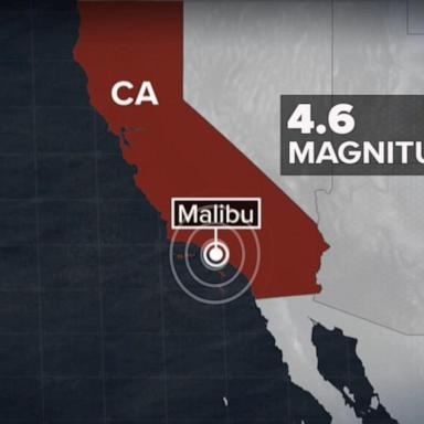 VIDEO: Earthquakes rattle Malibu, Hawaii's Big Island