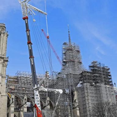 VIDEO: Notre Dame scaffolding comes down